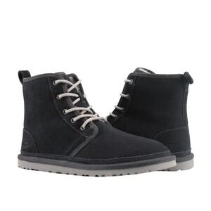 UGG HARKLEY Mens Size 5 Boots‎ True Navy Blue Shearling 1016472  NEW